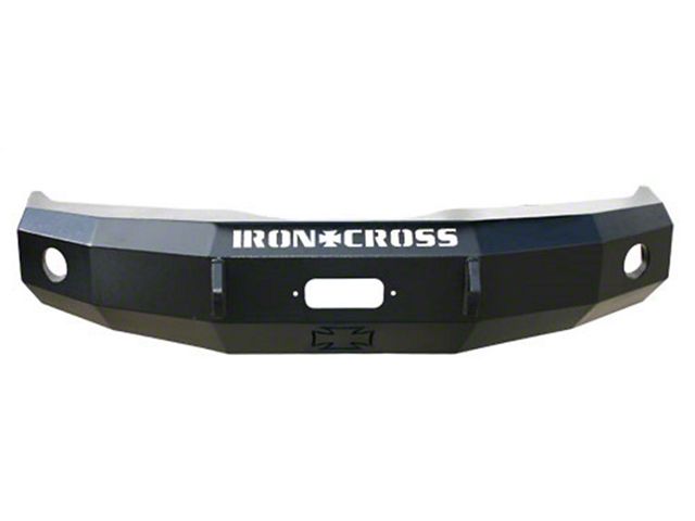 Iron Cross Automotive Heavy Duty Base Front Bumper; Gloss Black (04-08 F-150)