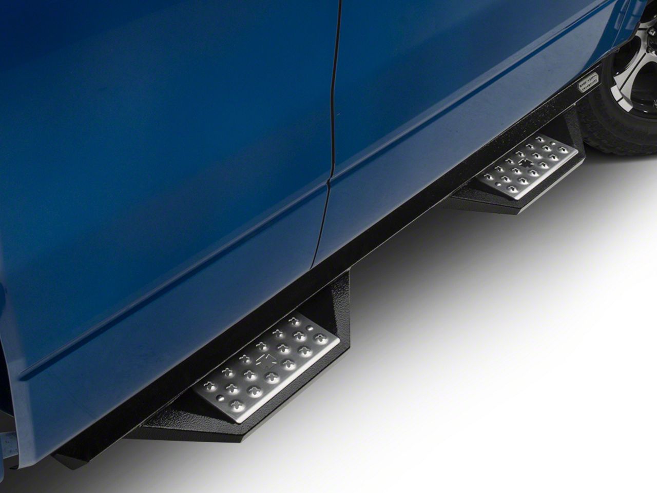 Iron Cross Automotive F150 HD Side Step Bars; Gloss Black T1000G09 (09