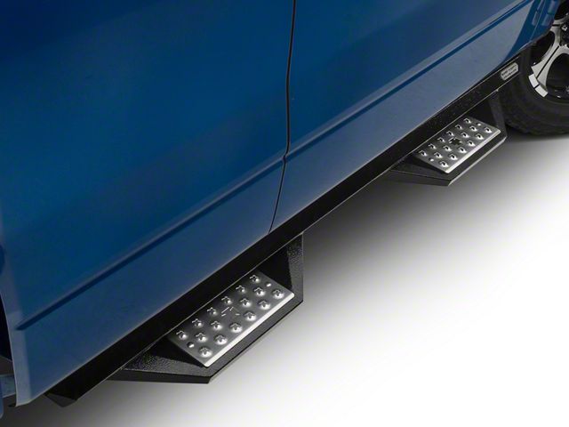 Iron Cross Automotive HD Side Step Bars; Gloss Black (09-14 F-150)