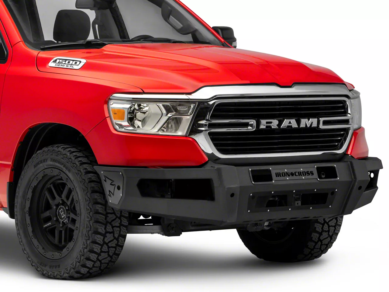 Iron Cross Automotive RAM 1500 Hardline Front Bumper; Matte Black 60