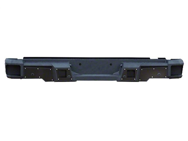 Iron Cross Automotive Hardline Rear Bumper; Matte Black (19-23 RAM 1500)
