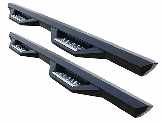 Iron Cross Automotive HD Side Step Bars; Gloss Black (19-23 Ranger SuperCrew)