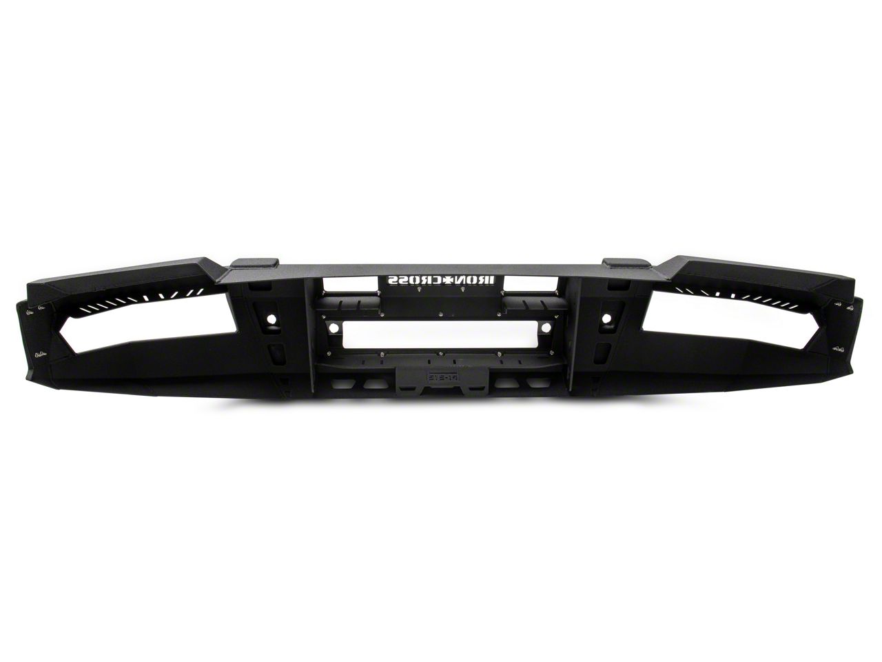 Iron Cross Automotive Silverado 1500 Hardline Front Bumper; Matte Black