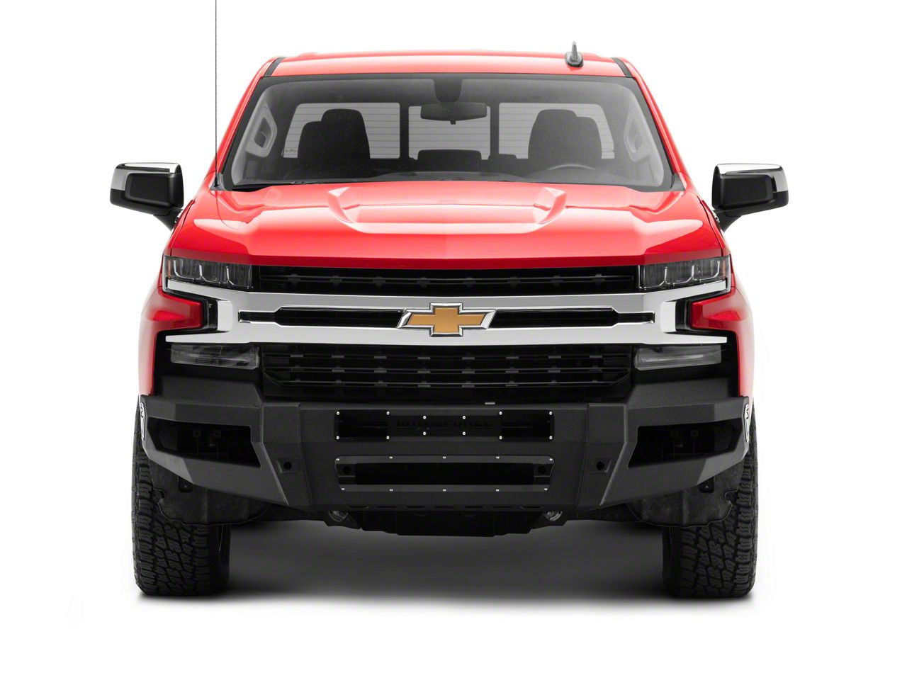Iron Cross Automotive Silverado 1500 Hardline Front Bumper; Matte Black