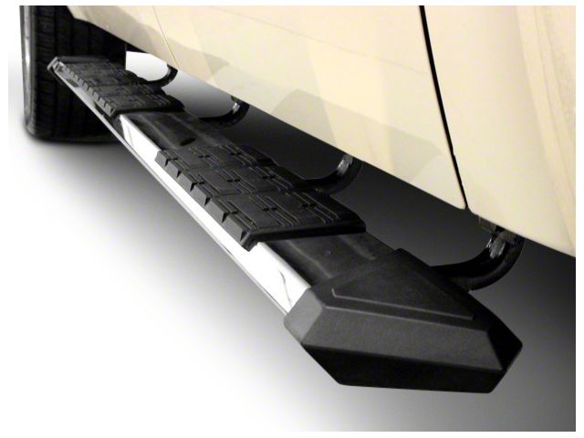 Iron Cross Automotive Patriot Board Side Step Bars; Stainless Steel (09-18 RAM 1500 Crew Cab)