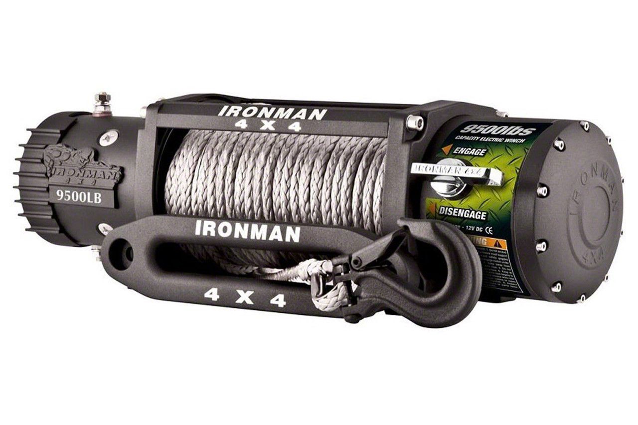 Ironman 4x4 Silverado 2500 9,500 lb. 12v Electric Monster Winch with