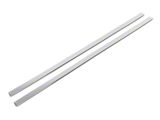 Body Molding Insert Trim Kit; Stainless Steel (14-18 Silverado 1500 Regular Cab)