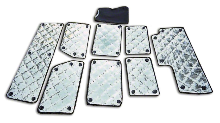 thumbnail interactive-video image 1 of Custom Fit Windshield Sun Shade For Chevy Tahoe 2007-2014 – Includes Storage Bag 1 of 2