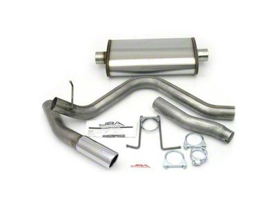 JBA Single Exhaust System with Chrome Tip; Side Exit (98-03 4.2L F-150)