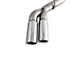 JBA Single Exhaust System with Chrome Tips; Side Exit (04-13 4.8L Sierra 1500)