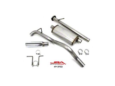 JBA Single Exhaust System with Chrome Tip; Side Exit (15-22 2WD 3.6L Canyon)