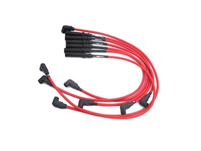 JBA 8mm Ignition Wires; Red (92-02 3.9L Dakota)