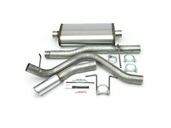 JBA Single Exhaust System with Chrome Tip; Side Exit (01-03 5.4L F-150)