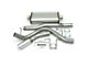 JBA Single Exhaust System with Chrome Tip; Side Exit (01-03 5.4L F-150)
