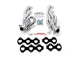 JBA 1-5/8-Inch Shorty Headers; Silver Ceramic (05-10 6.8L F-250 Super Duty w/o EGR)