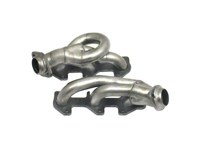 JBA 1-1/2-Inch Shorty Headers; Natural (02-08 3.7L RAM 1500)