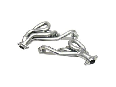 JBA 1-1/2-Inch Shorty Headers; Silver Ceramic (02-03 5.9L RAM 1500)