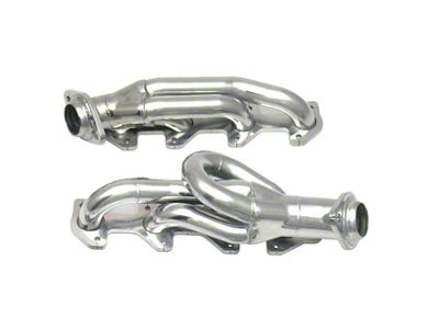 JBA 1-1/2-Inch Shorty Headers; Silver Ceramic (04-07 4.7L RAM 1500)