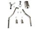 JBA Dual Exhaust System with Chrome Tips; Rear Exit (19-24 5.7L RAM 1500 w/ Factory Dual Exhaust)