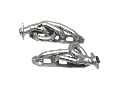 JBA 1-5/8-Inch Shorty Headers; Silver Ceramic (03-08 5.7L RAM 2500)