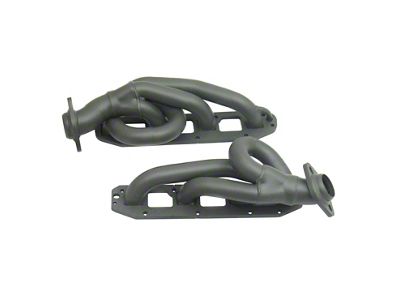 JBA 1-5/8-Inch Shorty Headers; Titanium Ceramic (03-08 5.7L RAM 2500)