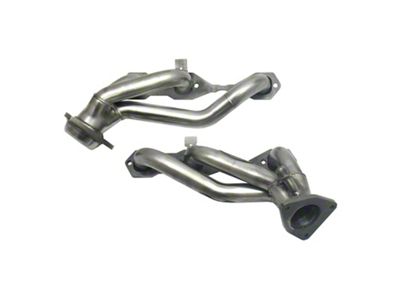 JBA 1-1/2-Inch Shorty Headers; Natural (99-02 4.3L Sierra 1500)