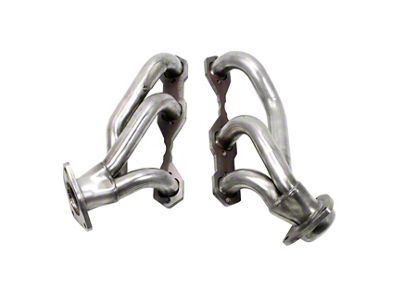 JBA 1-1/2-Inch Shorty Headers; Natural (03-13 4.3L Sierra 1500)