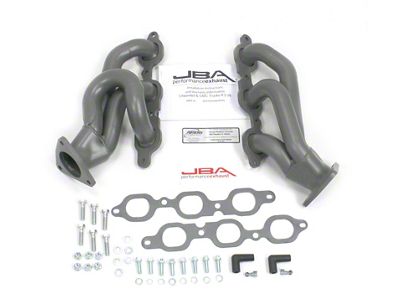 JBA 1-5/8-Inch Shorty Headers; Titanium Ceramic (14-18 4.3L Sierra 1500)