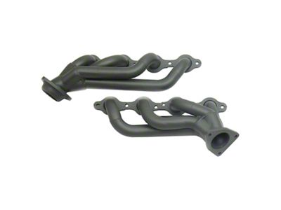 JBA 1-5/8-Inch Shorty Headers; Titanium Ceramic (02-06 4.8L, 5.3L Sierra 1500; 07-13 V8 Sierra 1500)