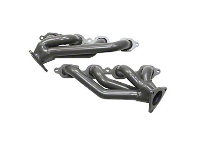 JBA 1-5/8-Inch Shorty Headers; Titanium Ceramic (14-18 V8 Sierra 1500)