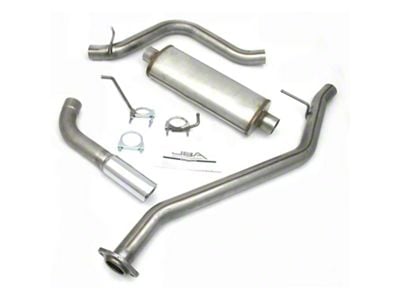 JBA Single Exhaust System with Chrome Tip; Side Exit (99-06 2WD 4.3L Sierra 1500)