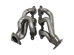 JBA 1-5/8-Inch Shorty Headers; Silver Ceramic (14-18 4.3L Silverado 1500)