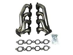 JBA 1-5/8-Inch Shorty Headers; Silver Ceramic (19-26 V8 Silverado 1500)