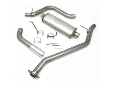 JBA Single Exhaust System with Chrome Tip; Side Exit (99-06 2WD 4.3L Silverado 1500)