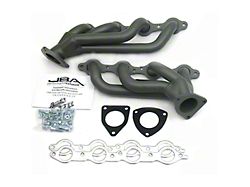 JBA 1-5/8-Inch Shorty Headers; Titanium Ceramic (03-06 6.0L Silverado 2500 HD w/o EGR)