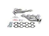 JBA 1-5/8-Inch Shorty Headers; Silver Ceramic (15-20 Tahoe w/o EGR)