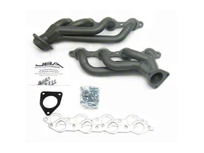 JBA 1-5/8-Inch Shorty Headers; Titanium Ceramic (07-14 Tahoe w/o EGR)