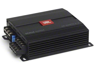 JBL Club Series 4-Channel Full Range Compact Amplifier; 60W x 2 (Universal; Some Adaptation May Be Required)