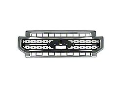 JC April Upper Replacement Grille; Chrome (20-22 F-250 Super Duty)