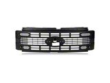 JC April Upper Replacement Grille; Matte Black (23-26 F-250 Super Duty XL)