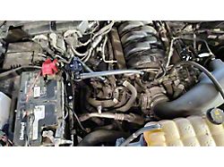 J&L 3.0 Oil Separator; Black Anodized; Passenger Side (18-20 5.0L F-150)