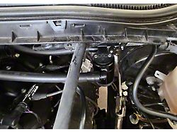 J&L 3.0 Oil Separator; Black Anodized; Passenger Side (17-22 6.2L, 7.3L F-250 Super Duty)