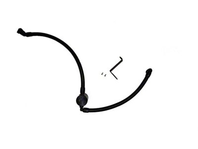 J&L 3.0 Oil Separator; Black Anodized; Driver Side (25-26 2.0L EcoBoost Maverick)