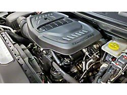 J&L 3.0 Oil Separator; Black Anodized; Driver Side (2025 3.0L RAM 1500)