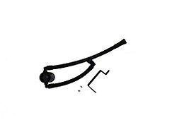 J&L 3.0 Oil Separator; Black Anodized; Driver Side (25-26 2.3L EcoBoost Ranger)