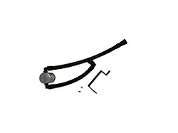 J&L 3.0 Oil Separator; Clear/Satin Anodized; Driver Side (25-26 2.3L EcoBoost Ranger)