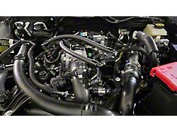 J&L 3.0 Oil Separator; Clear/Satin Anodized; Passenger Side (24-26 2.7L EcoBoost Ranger)