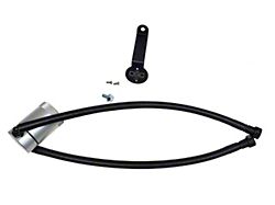 J&L 3.0 Oil Separator; Clear/Satin Anodized; Driver Side (20-25 6.6L Gas Sierra 2500 HD)