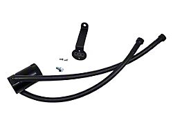J&L 3.0 Oil Separator; Black Anodized; Driver Side (20-25 6.6L Gas Silverado 2500 HD)