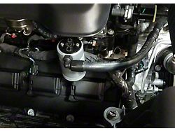 J&L 3.0 Oil Separator; Clear/Satin Anodized; Passenger Side (19-24 5.7L RAM 1500)